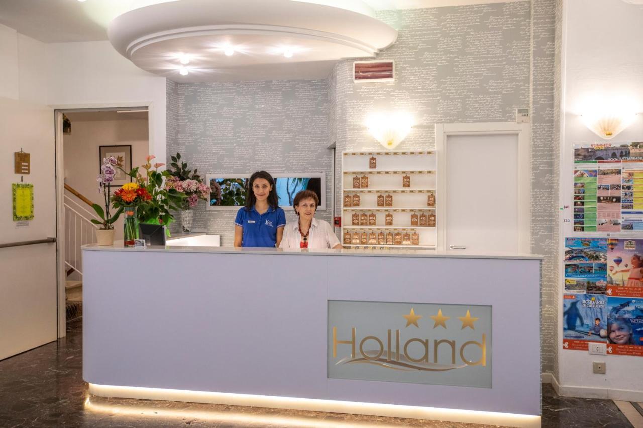 Hotel Holland ريميني المظهر الخارجي الصورة